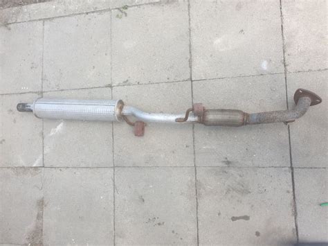 Kipufogó rendszer felépítése