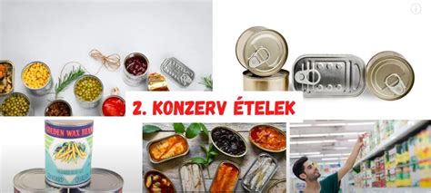 Konzerv ételek