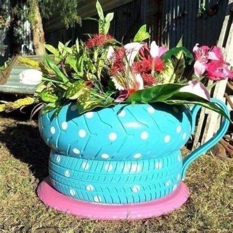 Kreatív gumiabroncs újrahasznosítás