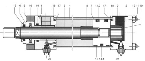 Kuplung munkahenger ábra