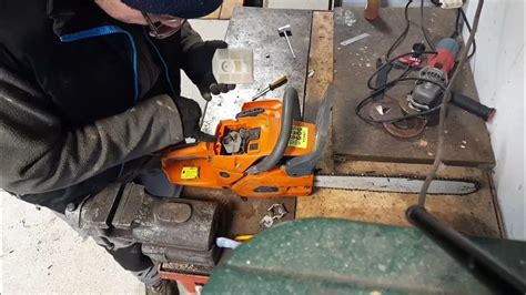 Láncfűrész karbantartása