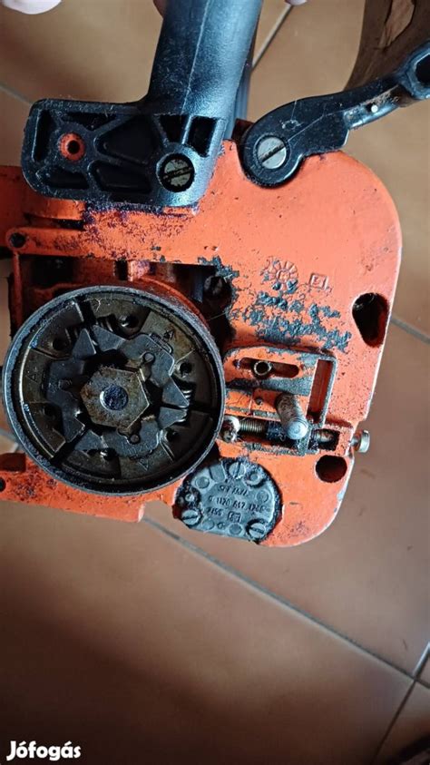 Láncfűrész kuplung szerkezete