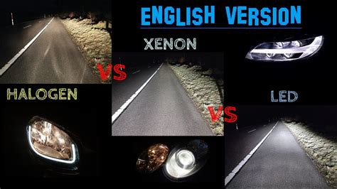 LED vs Halogén vs Xenon