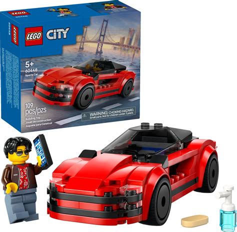 LEGO City Piros Sportautó