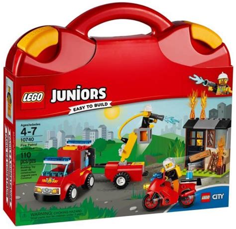 LEGO Juniors Tűzoltó Járőr Játékbőrönd