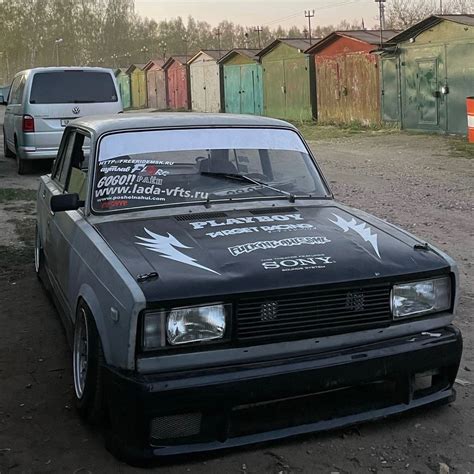 Lada drift autó