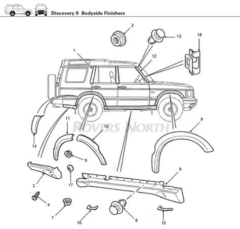Land Rover Parts Diagram