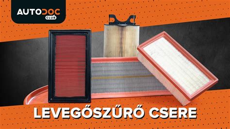 Levegőszűrő csere gyakorisága