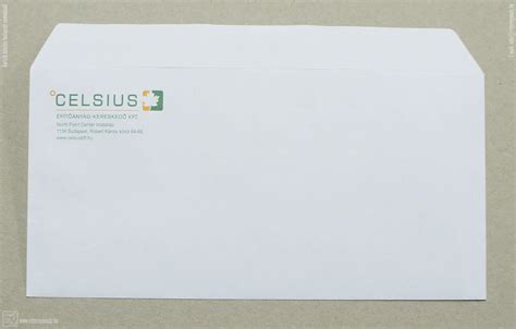 Logóval ellátott buborékos boríték