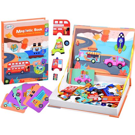 Mágneses autós játék