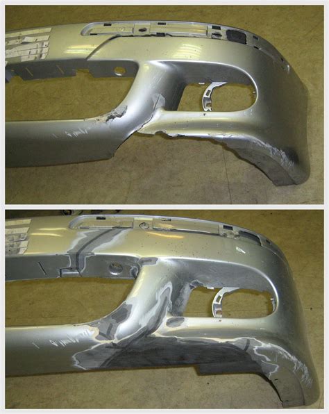 Műanyag lökhárító javítás folyamata