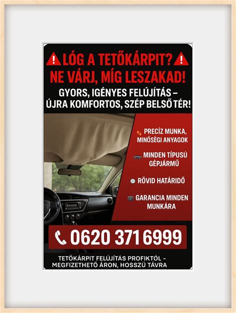 Műszerfal felújítás