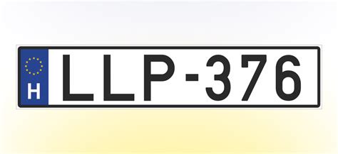 Magyar rendszámok típusai