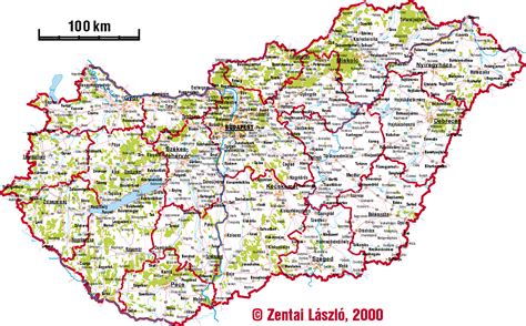 Magyarország közlekedési térképe