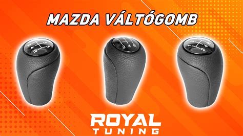 Mazda váltógomb részletei
