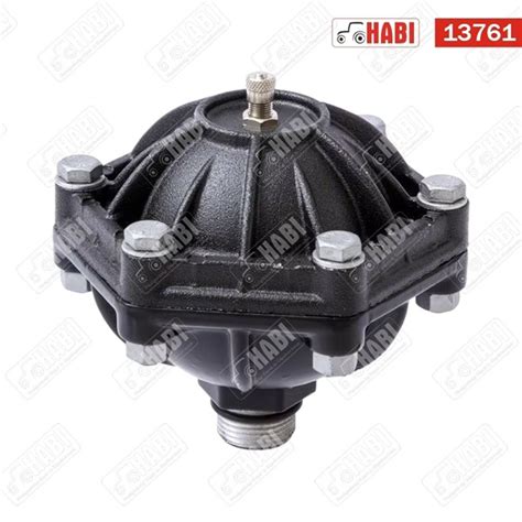 Membrán ház szétszedve