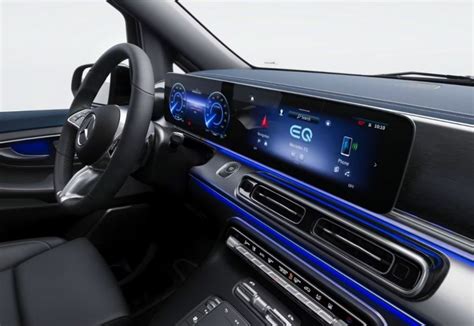 Mercedes EQV belső tér