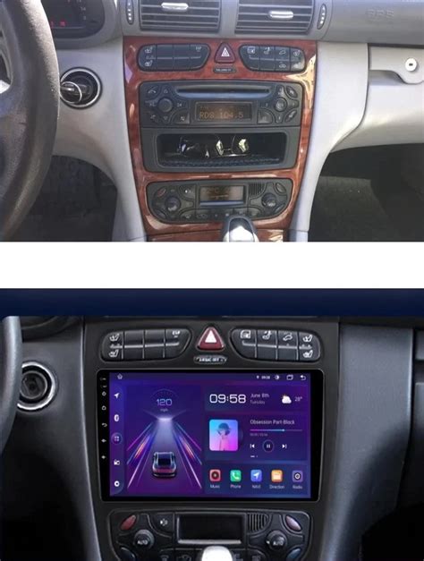 Mercedes W203 műszerfal