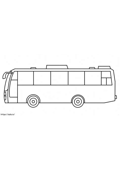 Mercedes busz színező oldal