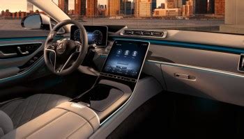 Mercedes-Benz S-osztály belső tér