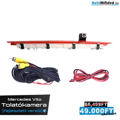 Mercedes-Benz tolatókamera