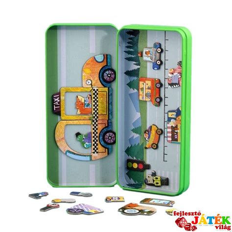 MierEdu mágneses puzzle játék