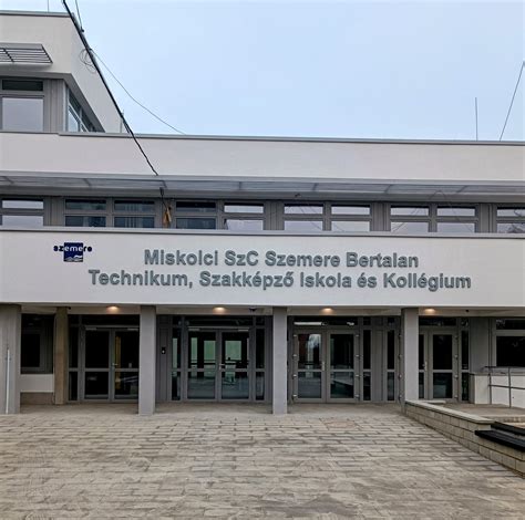 Miskolci SZC Szemere Bertalan Technikum épülete