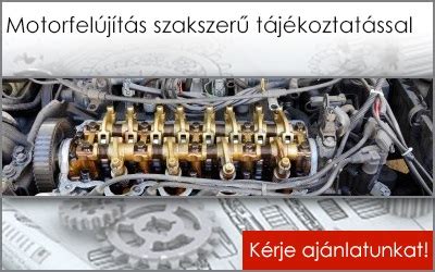 Motorfelújítás folyamata