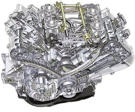 Motorkerékpár motor vázlat