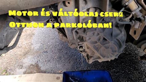 Motorolaj és váltóolaj