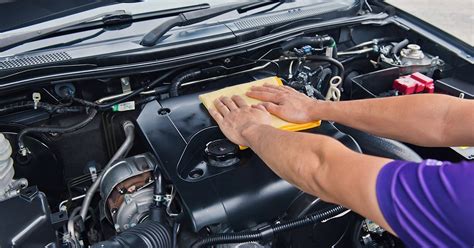 Motortér tisztítás