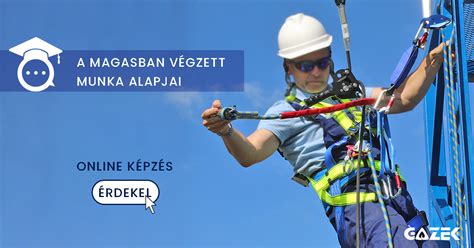 Munkavédelem magasban végzett munka során
