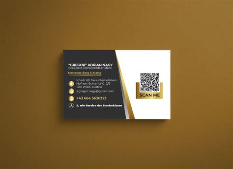 Névjegykártya design