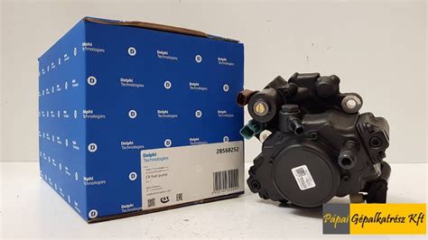 Nagynyomású szivattyú működési vázlata