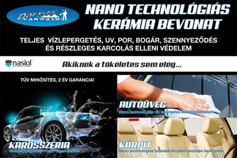 Nanotechnológiás bevonat