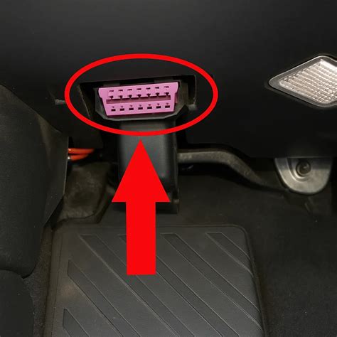 OBD2 Port helye