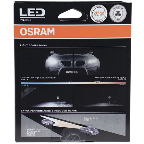 OSRAM LEDriving fényszóró rendszámtábla tartón