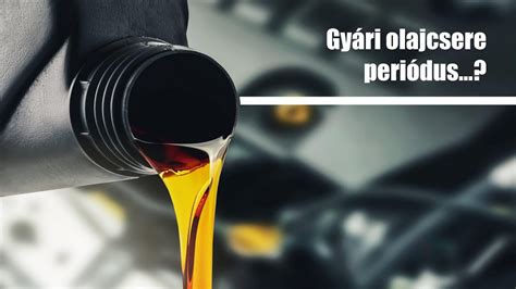 Olajcsere figyelmeztetés