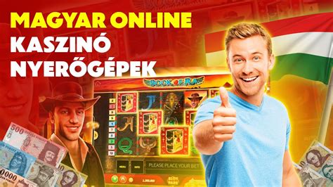 Online kaszinó nyerőgépek
