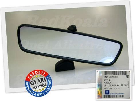 Opel A visszapillantó tükör