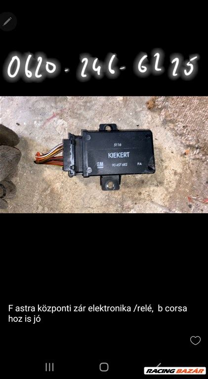 Opel Astra F Központi Zár