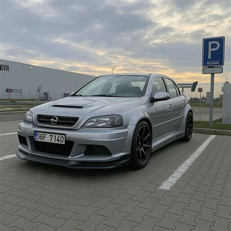 Opel Astra G tuning hűtőrács