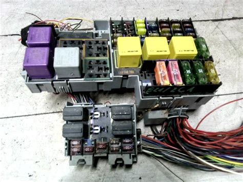 Opel Corsa C biztosítéktábla ábra