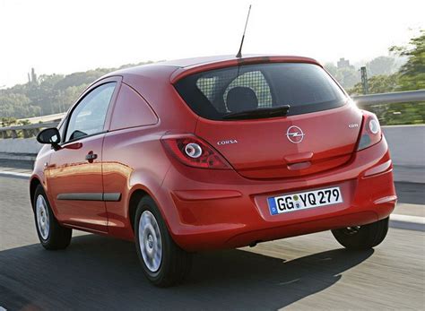 Opel Corsa Csomagtér