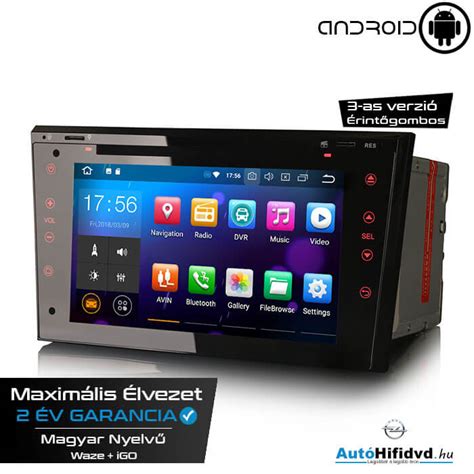 Opel Zafira autórádió