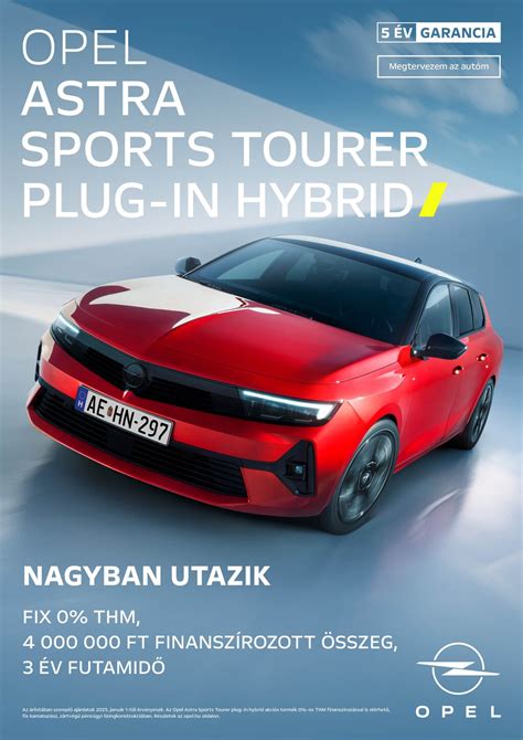 Opel ajánlatok