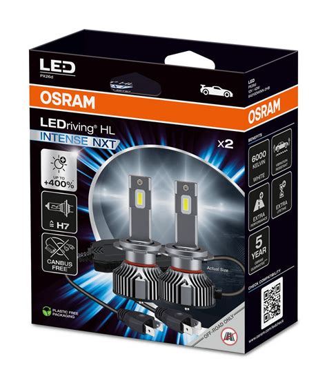Osram LEDriving HL Intense H4/H19