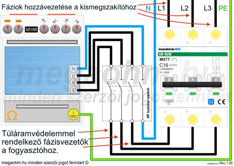 Példa egy kapcsolási rajzra