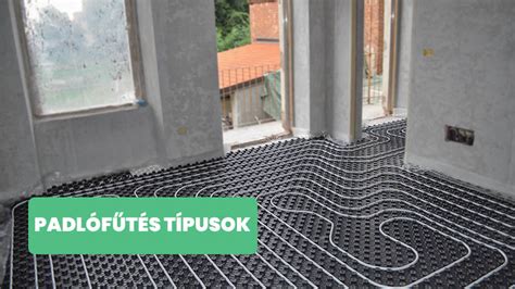 Padlófűtés beállítás lépései