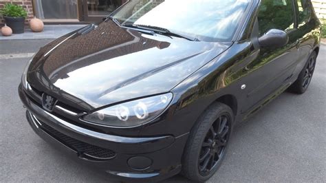 Peugeot 206 fekete tetőfóliával